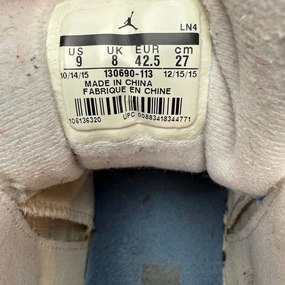Nike Air Jordan 12 Retro French Blue‎ Sneakers Mens Size 9 130690-113